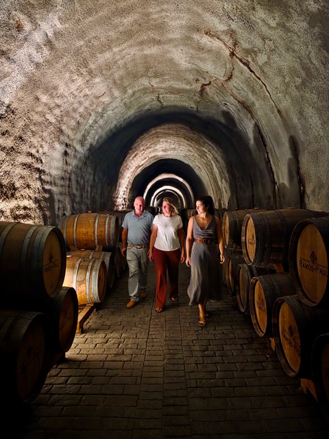 «The tunnelling work lasted one year, three months and 24 hours. Everything had to be done by hand, with a hammer, chisel and impact drill». Photo © Karethe Linaae